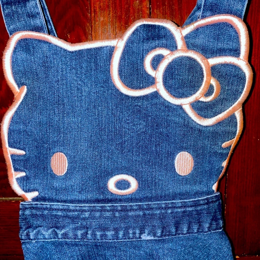Hello Kitty by Sanrio Girls Jean Jumper